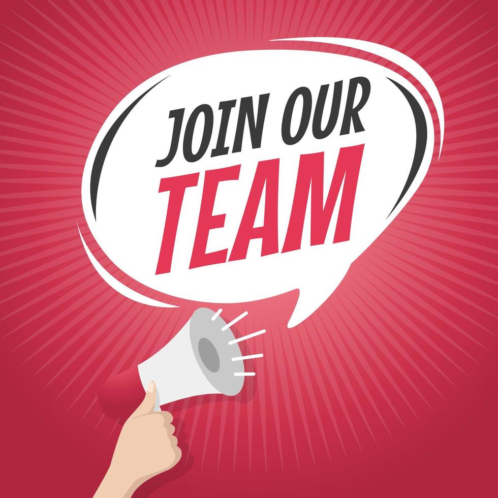 join-our-team-cartoon-speech-balloon-with-loudspeaker-vector join-our-team-cartoon-speech-balloon-with-loudspeaker-vector