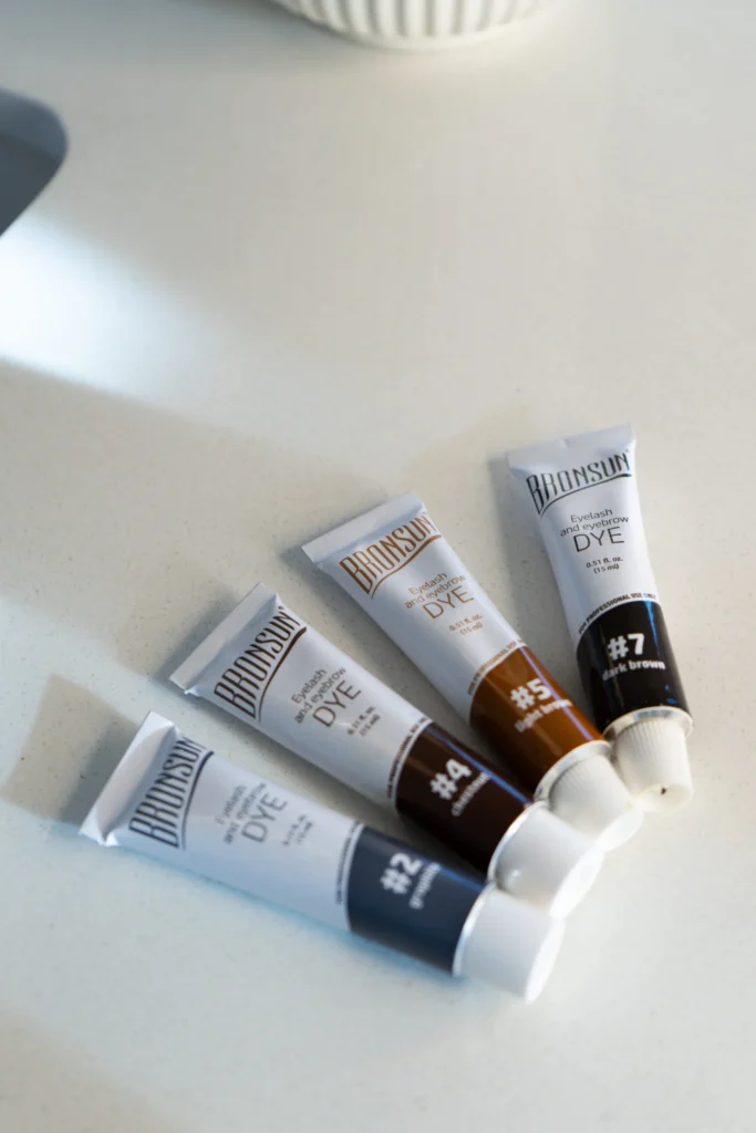 Hybrid Brow Skin Staining + Brow Hair tinting